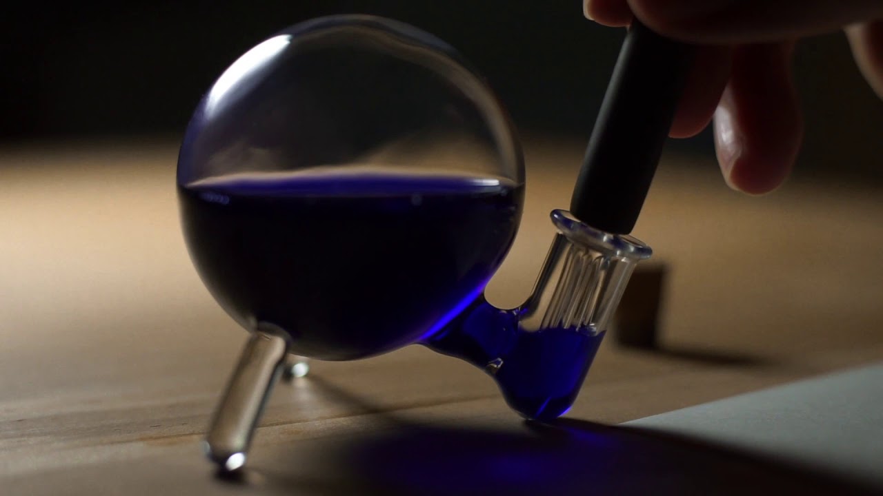 GeckoDesign -《羽翼蘸水筆x 默契墨水瓶》Dip Pen X Inkwell - YouTube