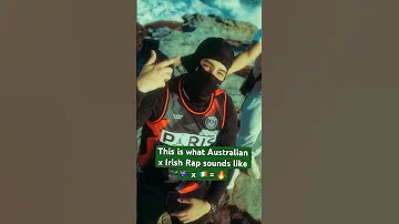 Crazy combo 🔥🇦🇺🇮🇪 #irish #australia #irishmusic #australianmusic #rap #rapper #shorts #short