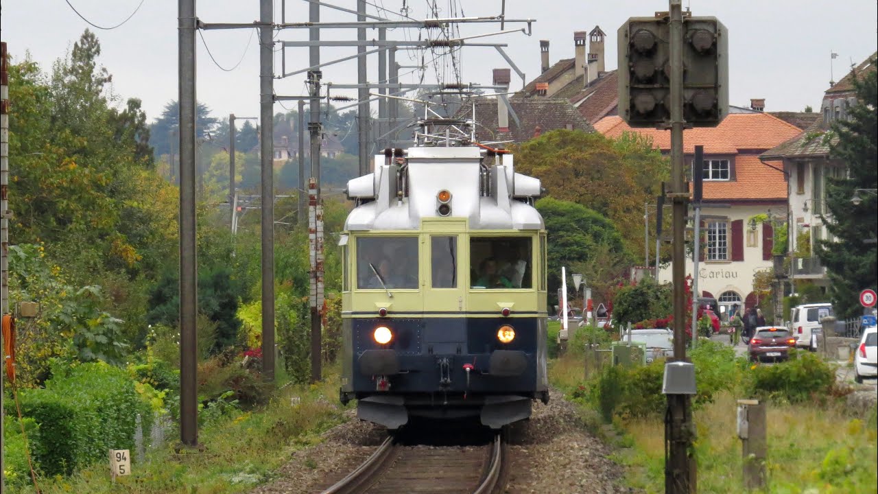 Ностальгическое винное путешествие с «Голубой стрелой» - BCFe 4/6 в регионе Трех озер | SwissRails