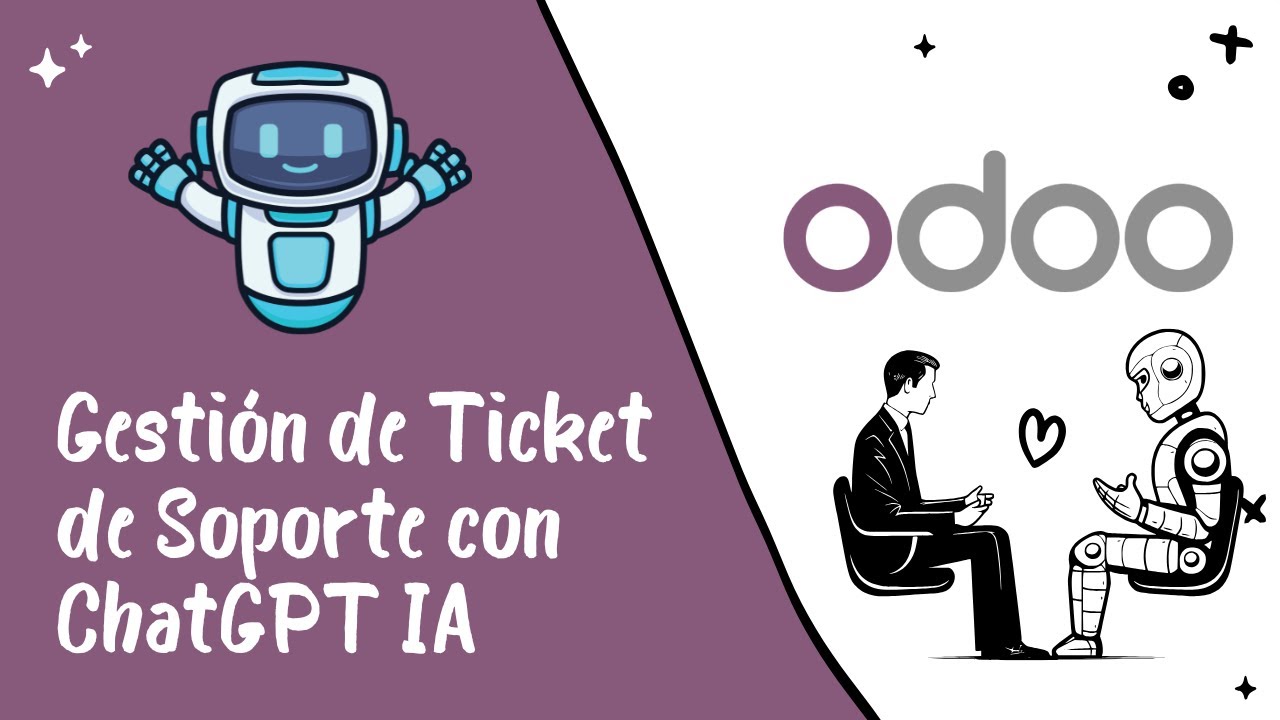 Cómo Usar ChatGPT con Odoo 17 para Gestionar Soporte Técnico en TicketPro.
