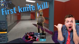 FIRST KNIFE KILL IN CS2 MAJOR!! Blitz knife MAJ3R!
