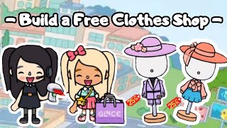 Build A Clothes Shop İn Toca Boca 🎉🥳Toca Avatar GİRLS/Toca Boca screenshot 2