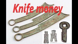 Knife Coin Curious Currency, Chinese Knife Money ,Around 600 Bce,....
