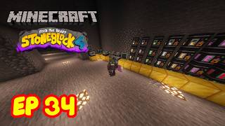 DUPLICACIÓN DE OBJETOS CON EL MOD REPLICATION Y MEJORAS DE ENERGÍA Stoneblock 4 Serie de mods Ep 34