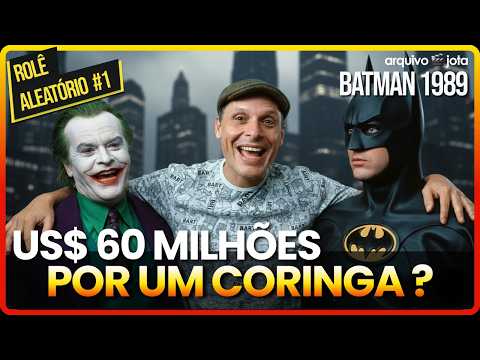 60 MILHÕES! O Coringa de Jack Nicholson Ficou MAIS RICO que o Batman (Michael Keaton) em 1989?