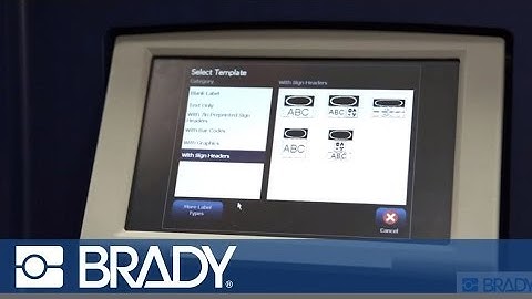 How to make a multi-colour label with the Brady BBP85