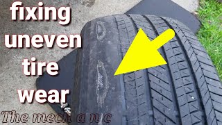 07 14 dodge avenger rear camber / tire wear