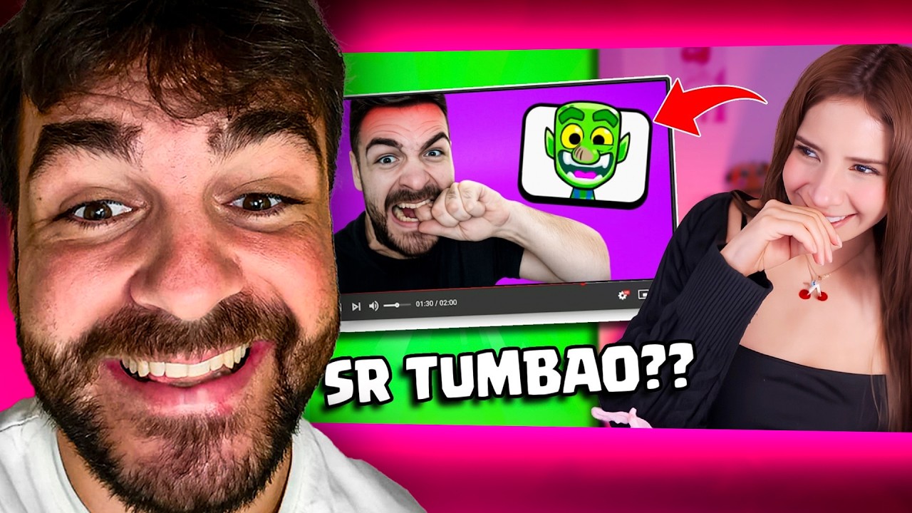 Asusté a una Chica con mis Enfados de Clash Royale!😂