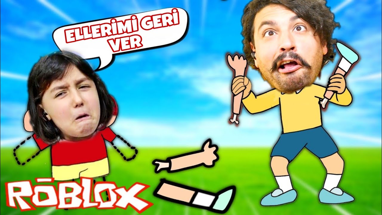 YÜSRANIN KOLLARINI BACAKLARINI ÇALDIM 😄 Roblox Collect The Body