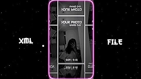 NEW TRENDING 🔥🔥 XML-FILE ALIGHT MOTION PRESET @nahid34x