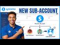 How to Create a New Sub-Accunt in Systeme.io (INCREDIBLE Feature!)