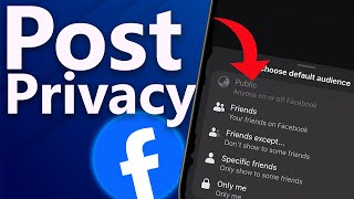 How to Manage Facebook Post Privacy | Public, Friends, Friends Except, Specific Friends, and Only Me screenshot 5
