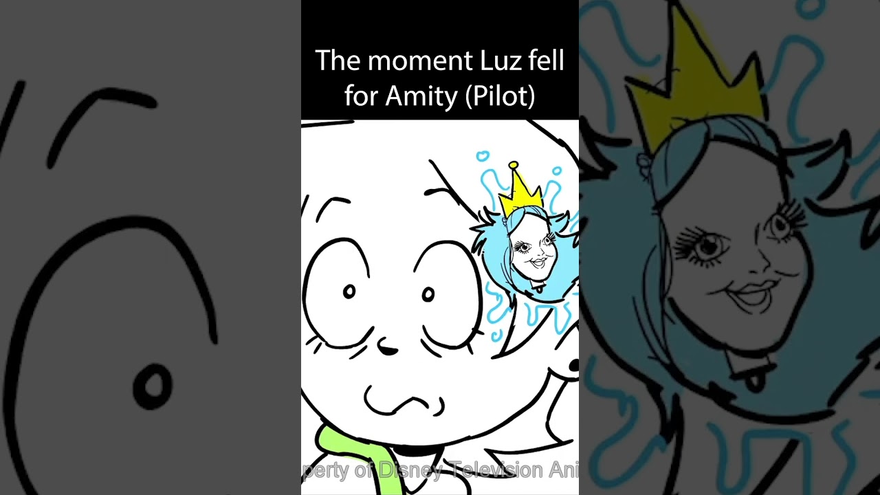 Момент, когда Луз влюбилась в Амити (Пилот против сериала)