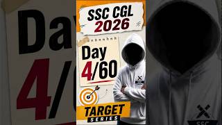 🔥 SSC CGL PRE 2026 | DAY 4/60 🚀 Complete Daily Targets & Smart Strategy | Crack CGL Fast!