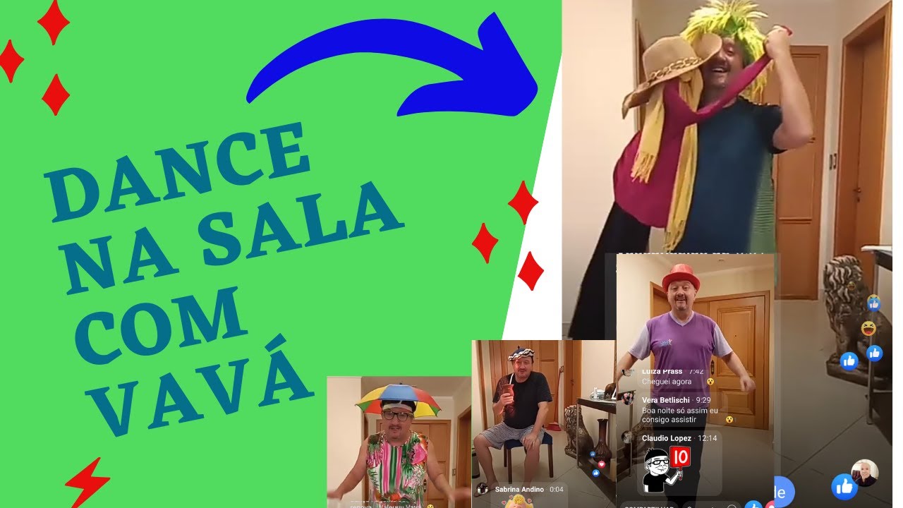 Dancando na Sala com Vava - Valtair Vasconcelos na Quarentena