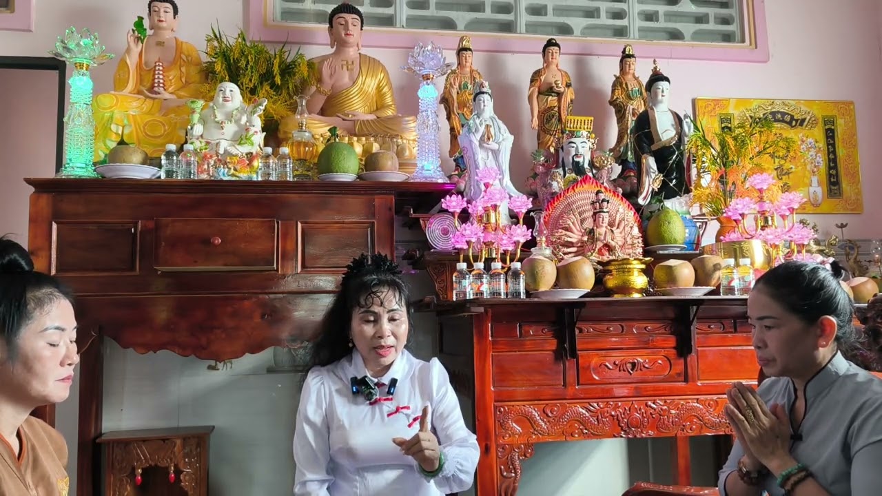 Cô bảy vô vi tâm linh tây ninh chia sẻ phật pháp chủ đề mới kỹ nguyên mới tuyệt vời 🙏♥️💐0849995559