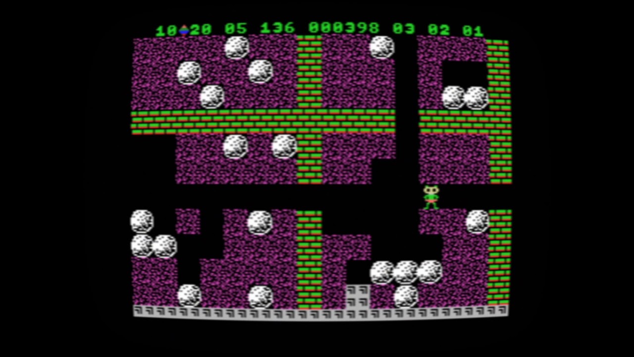 22nd Dec 2020 Colecovision game Boulderdash