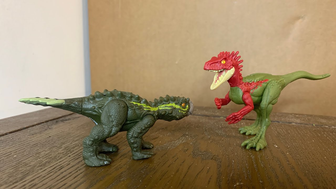 Jurassic World: Epic Evolution Eoraptor Vs. Stegouros Unboxing + Review