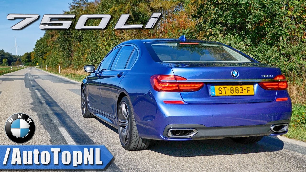 Bmw 750li 44 V8 Biturbo M Sport Exhaust Sound Revs Top Speed