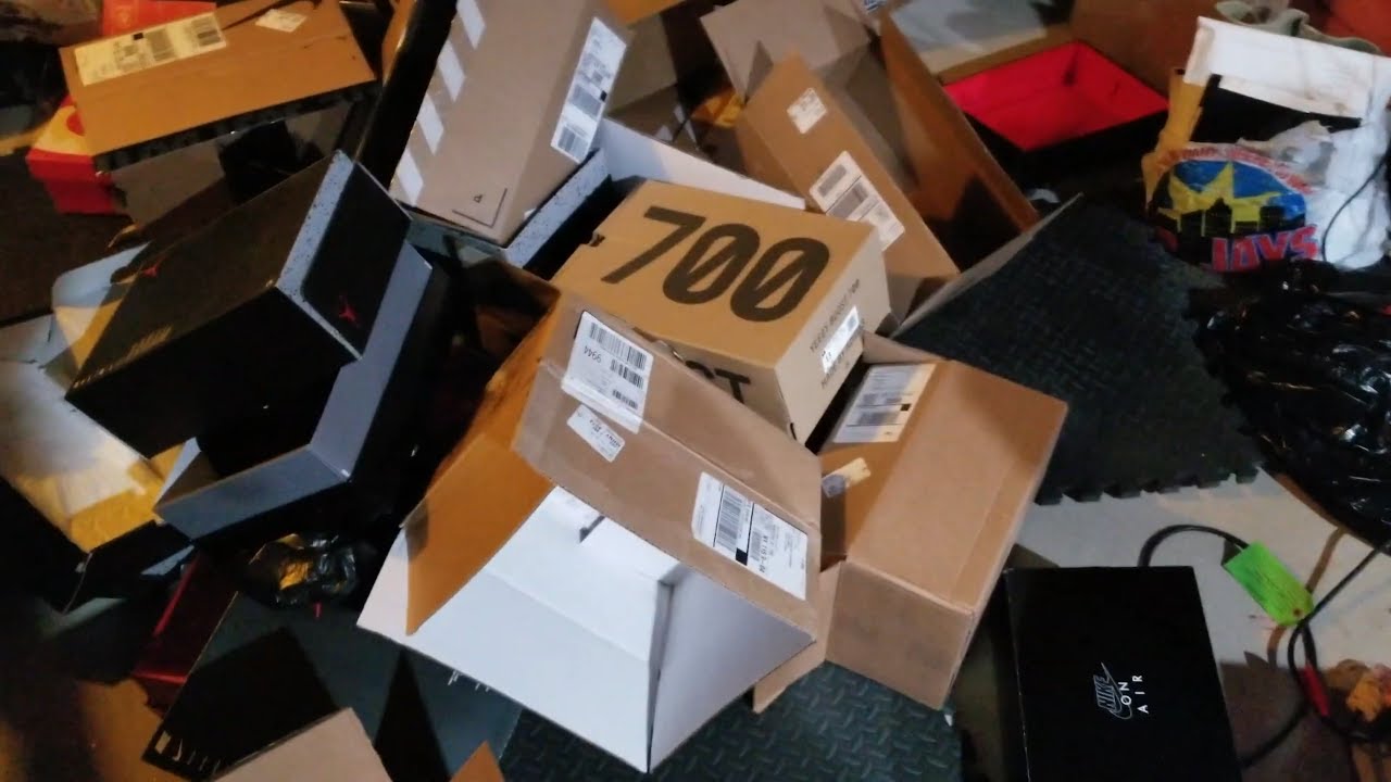Setting Up Dropfront Boxes And Unboxing Sneakers I Bought And Never Opened
