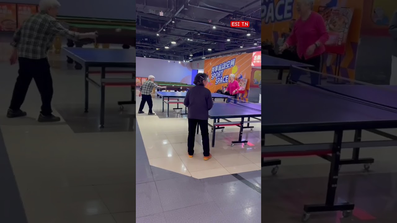 EVERYBODY IN CHINA CAN PLAY TABLE TENNIS