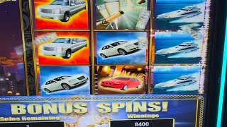PA SKILLS BONUS Live Play Max Bet Living Large Slot Machine Huge Win Free Spins Game