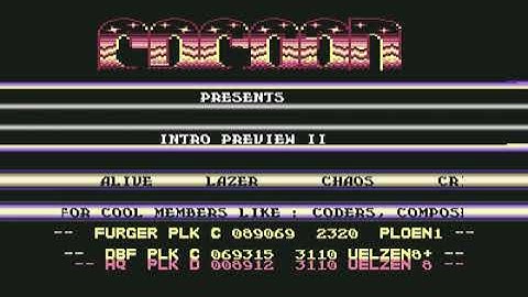 intro preview 2 cocoon ! Commodore 64 (C64)