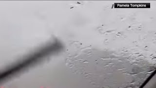 Driver captures moment EF-2 tornado crosses I-4 in Seminole County