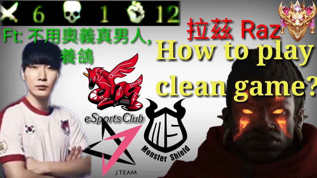 《傳說對決》SS Highest pro rank "Raz" ahq HAK / Liên Quân Mobile ,펜타스톰, Arena of valor