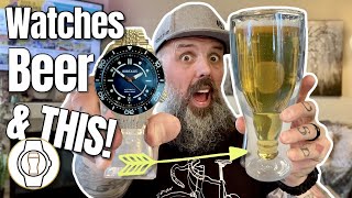 BOREALIS DIVE WATCH UNBOXING + CRAZY BEER GLASS!
