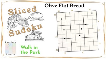 Sliced Sudoku Puzzle Pack : Olive Flat Bread by FullDeck and Missing a Few Cards