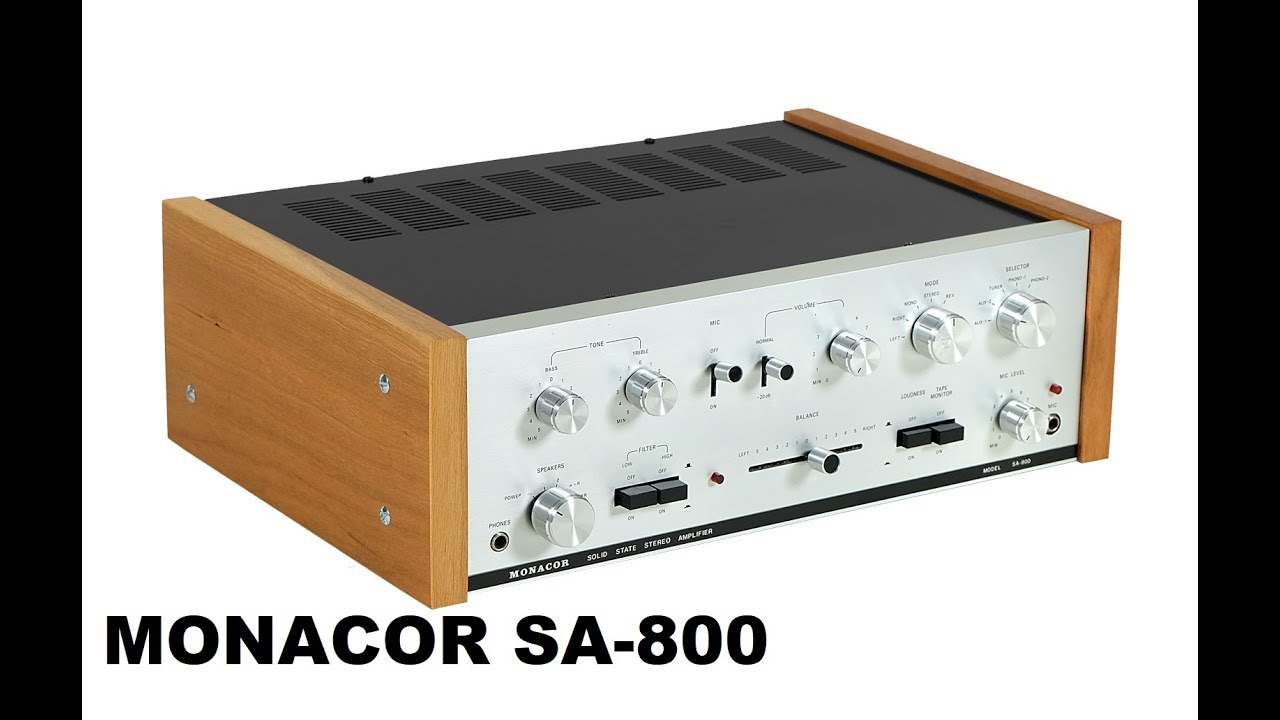Усилитель MONACOR SA-800.
