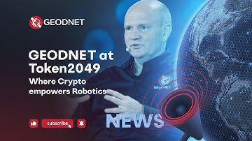 GEODNET at Token2049 | Where Crypto empowers Robotics