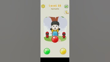 Displace Puzzle: Move one part || Level-58 || Squid🦑 game🎮