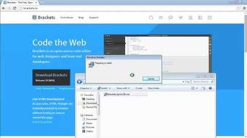 04  Bootstrap Tutorial   04   How to Download & Install Adobe Brackets
