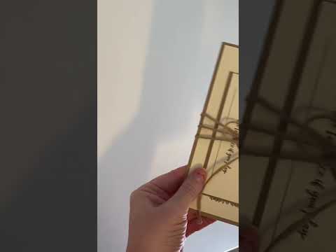 Rustic Wedding Invites - How to tie the twine