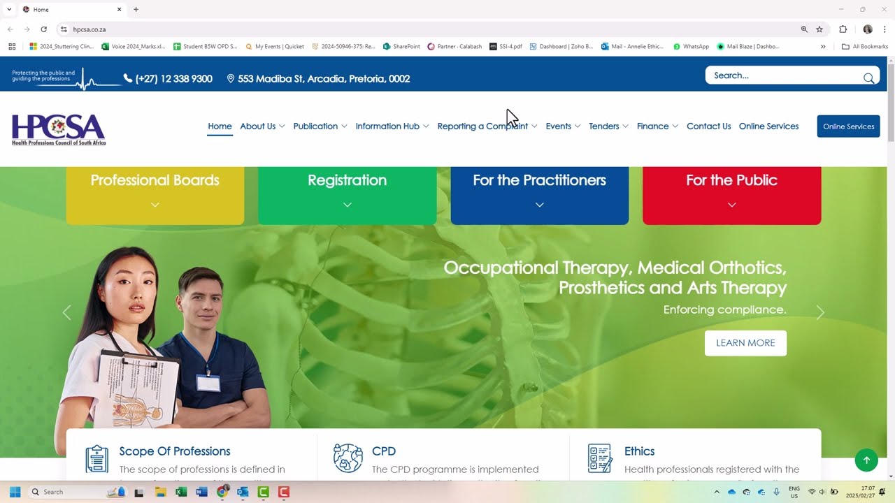 Checking your CPD points on the HPCSA Portal_27 Feb 2025