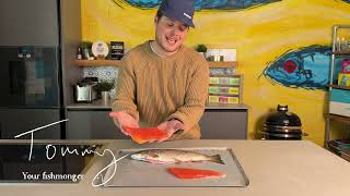 Fishmonger Tips - How we prepare a wild trout for our daily market