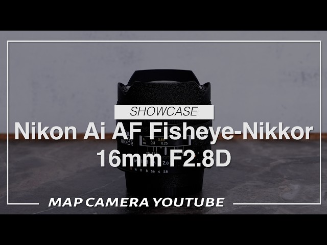 Nikon Ai AF Fisheye-Nikkor 16mm f/2.8D [Product Review] - YouTube