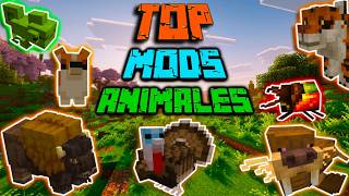 👍TOP 10 MODS de 🐯ANIMALES🐬 para MINECRAFT 1.20.1 en 2026🌳