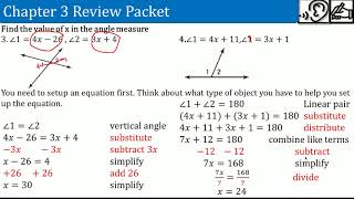 Page 1 Chapter 3 Review Packet Solution Net Worth
