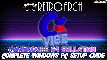 Setting up Commodore 64 with Retroarch Emulation #retroarch #c64 #emulator