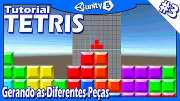 Desenvolvimento de Games: Unity 5 - TETRIS #3 - Gerando as Diferentes Peças