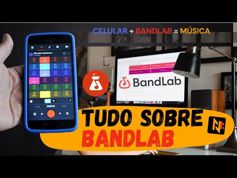 COMEÇANDO NO BANDLAB  - COMO USAR O APLICATIVO