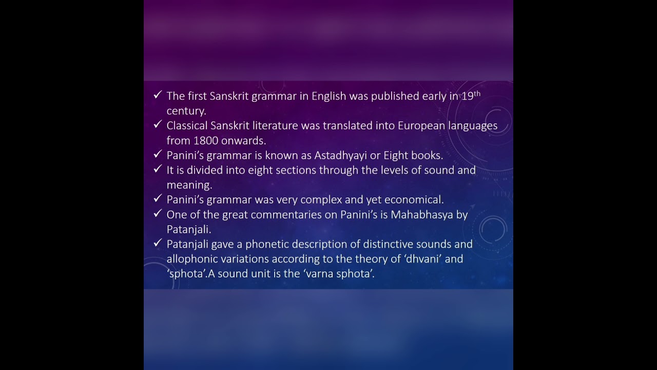 Modern Linguistics # background