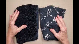 vintage fabric for crafting in the etsy shop