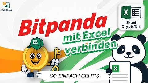 Bitpanda API verbinden & CryptoTax nutzen: Deine Trades automatisch in Excel laden!