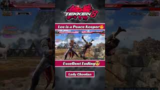 Lee is an Excellent Peace Keeper🔥| Tekken 8 Lee Chaolan Gameplay | #shorts #youtube #gaming #tekken8