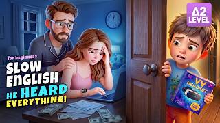 The Birthday Secret Leo Wasn’t Supposed to Hear | Slow English Listening (A2)