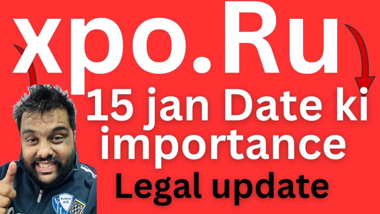 Xpo.ru latest news: why 15 January date is important ?15 January 